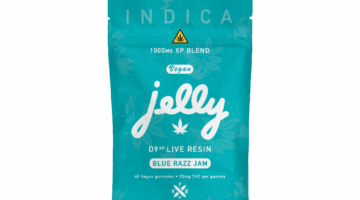Not Your Bakery JELLY D9XP Blue Razz Jam Gummies 1000mg 40ct LiftoffSmoke