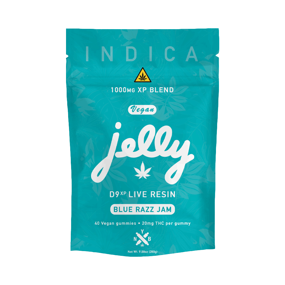 Not Your Bakery Blue Razz Jam - JELLY D9XP Live Resin 1000MG