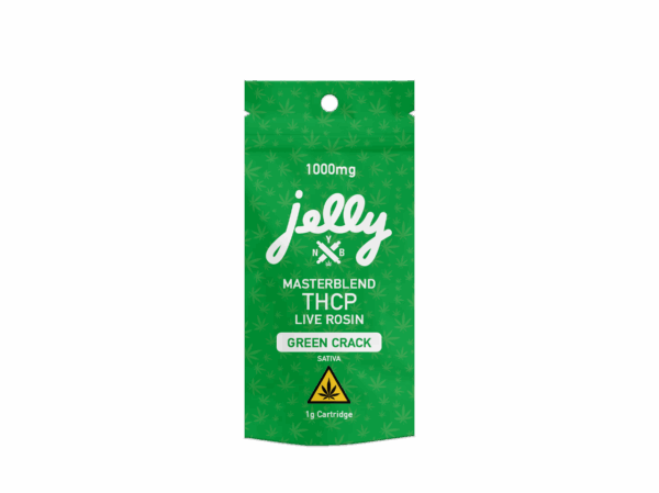 Not Your Bakery JELLY Masterblend 1G Cart – Green Crack Sativa | LiftoffSmoke
