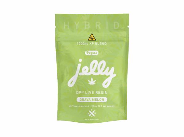 Not Your Bakery JELLY D9XP Guava Melon Gummies 1000mg 40ct LiftoffSmoke