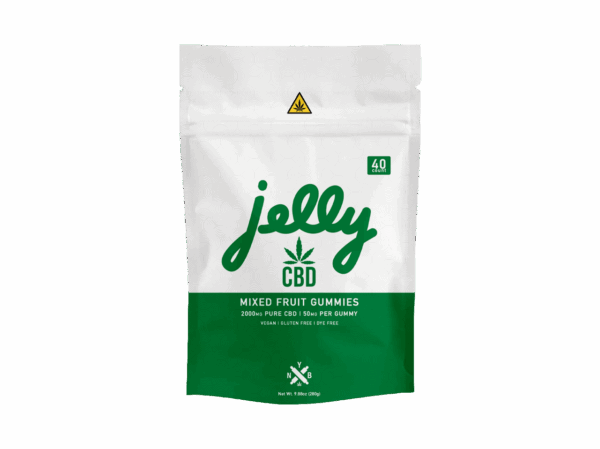 Not Your Bakery JELLY CBD Mixed Fruit Gummies 2000mg 40ct LiftoffSmoke
