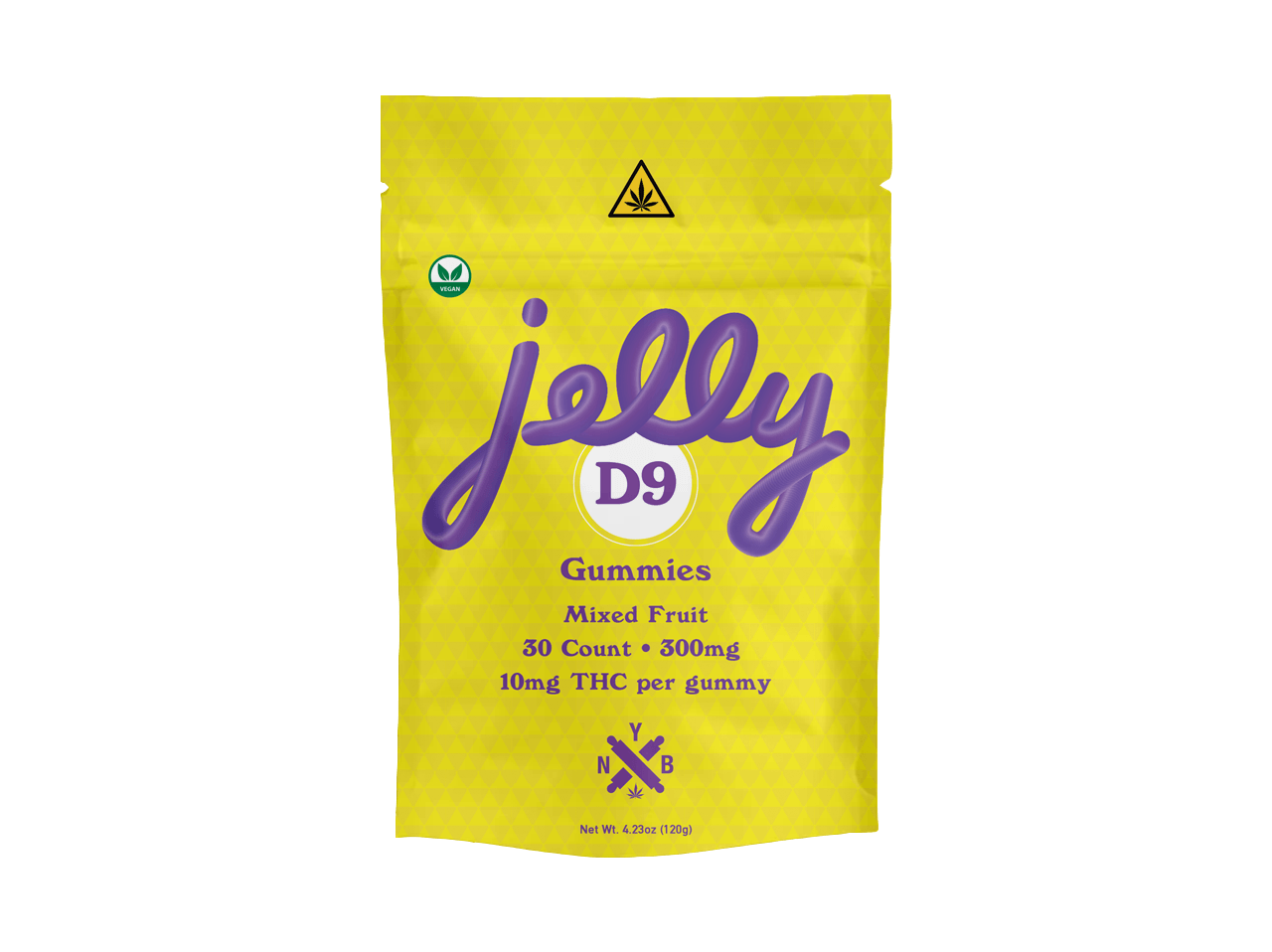 Fruity 10mg Delta 9 gummies in a 30-count bag — smooth, everyday effects only at LiftoffSmoke.