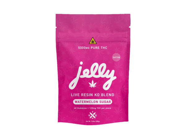 Not Your Bakery JELLY KO Live Resin Gummies Watermelon Sugar LiftoffSmoke
