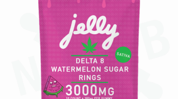 Not Your Bakery Delta 8 Watermelon Sugar Rings 3000mg THC gummies LiftoffSmoke