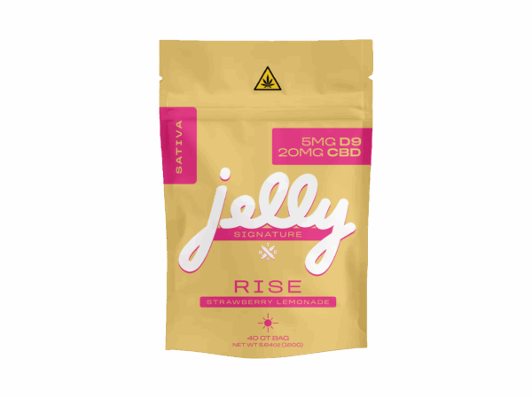 Not Your Bakery JELLY Signature Rise Sativa Gummies LiftoffSmoke