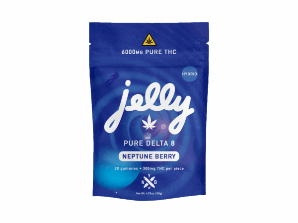 JELLY Delta 8 Neptune Berry 20ct 300mg gummies | LiftoffSmoke
