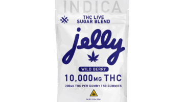 Not Your Bakery JELLY 10,000mg Live Sugar Blend Wild Berry Gummies LiftoffSmoke