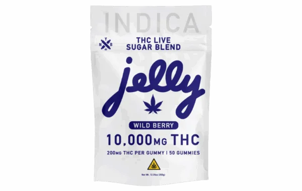 Go big or go home. Jelly Live Sugar Blend Wild Berry — 10,000mg of pure live sugar potency. Only at LiftoffSmoke.