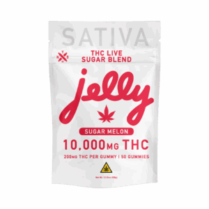 Not Your Bakery JELLY 10,000mg Live Sugar Blend Sugar Melon Gummies LiftoffSmoke