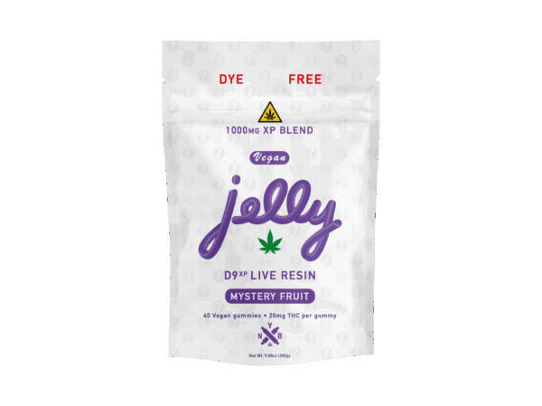 Not Your Bakery JELLY D9XP Mystery Fruit Gummies 1000mg 40ct LiftoffSmoke