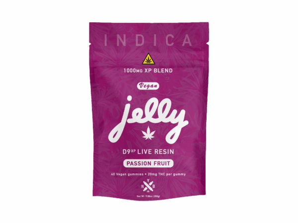 Not Your Bakery JELLY D9XP Passion Fruit Gummies 1000mg 40ct LiftoffSmoke