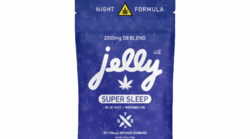 JELLY Super Sleep Night Formula 20ct Blue Razz Watermelon gummies | LiftoffSmoke