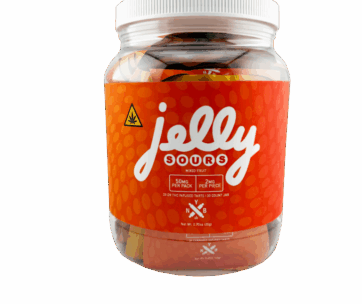 Tangy, low-dose Delta 9 Sours – 25 gummies, 2mg each | LiftoffSmoke