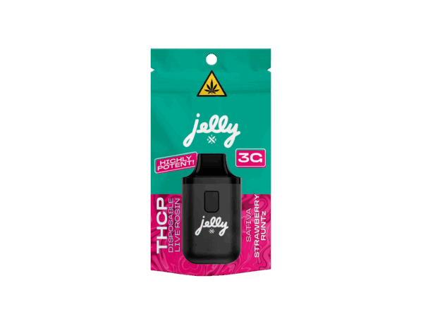 Not Your Bakery JELLY 3G THCP Strawberry Runtz Sativa Disposable Vape LiftoffSmoke