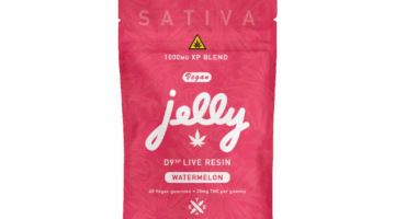 Not Your Bakery JELLY D9XP Watermelon Gummies 1000mg 40ct LiftoffSmoke