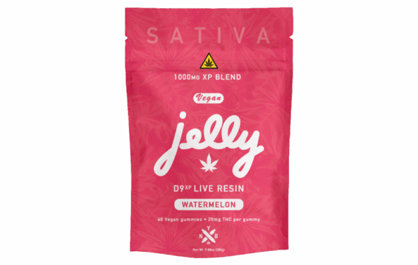 Juicy watermelon D9XP Live Resin Gummies by Not Your Bakery, bursting with flavor, at LiftoffSmoke.