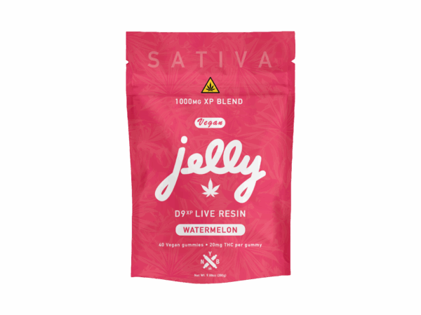 Not Your Bakery JELLY D9XP Watermelon Gummies 1000mg 40ct LiftoffSmoke