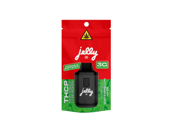 Not Your Bakery JELLY 3G THCP Watermelon Haze Hybrid Disposable Vape LiftoffSmoke