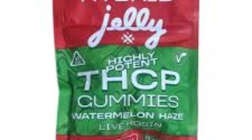 Not Your Bakery JELLY THCP Watermelon Haze Hybrid Gummies 5ct LiftoffSmoke