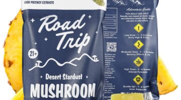 Road Trip Gummies Desert Stardust Pineapple flavor premium gummies