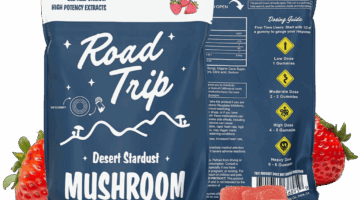 Road Trip Gummies Desert Stardust Strawberry flavor premium gummies