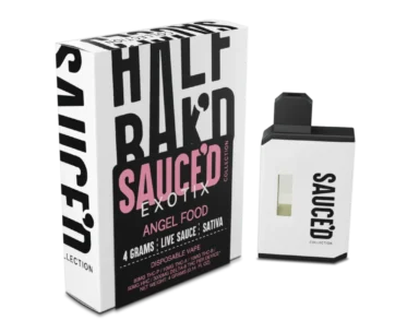 Sweet Angel Food cake flavor meets uplifting sativa energy – Half BAK’D x LiftoffSmoke