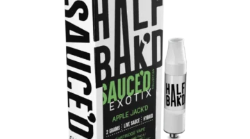 Half BaK’D Apple Jack’D Hybrid 2G 510 Cart Sauced Exotix – LiftoffSmoke