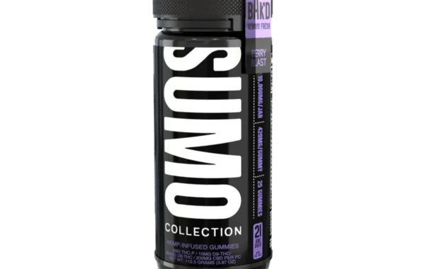 Half BaK’d Berry Blast SUMO Gummies 10,000mg | LiftoffSmoke Sweet berry flavor and high-potency effects — Berry Blast SUMO Gummies by Half BaK’d at LiftoffSmoke.