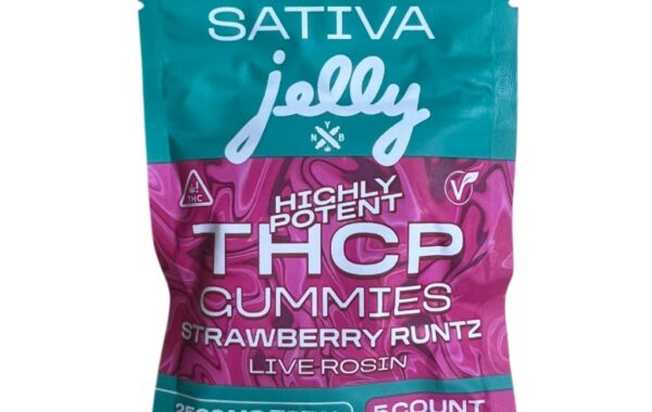 JELLY THCP 5ct Strawberry Runtz Sativa – LiftoffSmoke Enjoy Strawberry Runtz THCP gummies for a sweet, uplifting sativa experience | LiftoffSmoke