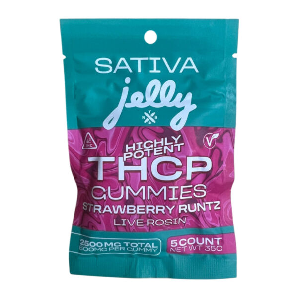 JELLY THCP Strawberry Runtz 5ct Sativa gummies | LiftoffSmoke
