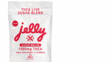 Not Your Bakery JELLY THCA Sugar Melon Sativa Gummies 5ct 1000mg LiftoffSmoke