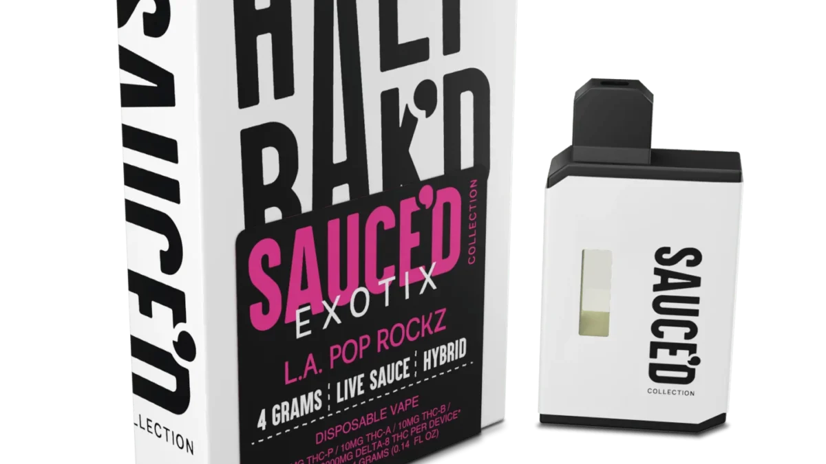 L.A. Pop Rockz - Hybrid - Half BaK'D Sauced Exotix 4G Disposable