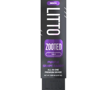 Juicy grape flavor and premium effects — Purple Grape Daddy 2ML by LITTO ZOOTED at LiftoffSmoke.