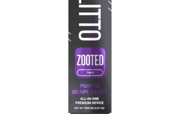 Juicy grape flavor and premium effects — Purple Grape Daddy 2ML by LITTO ZOOTED at LiftoffSmoke.