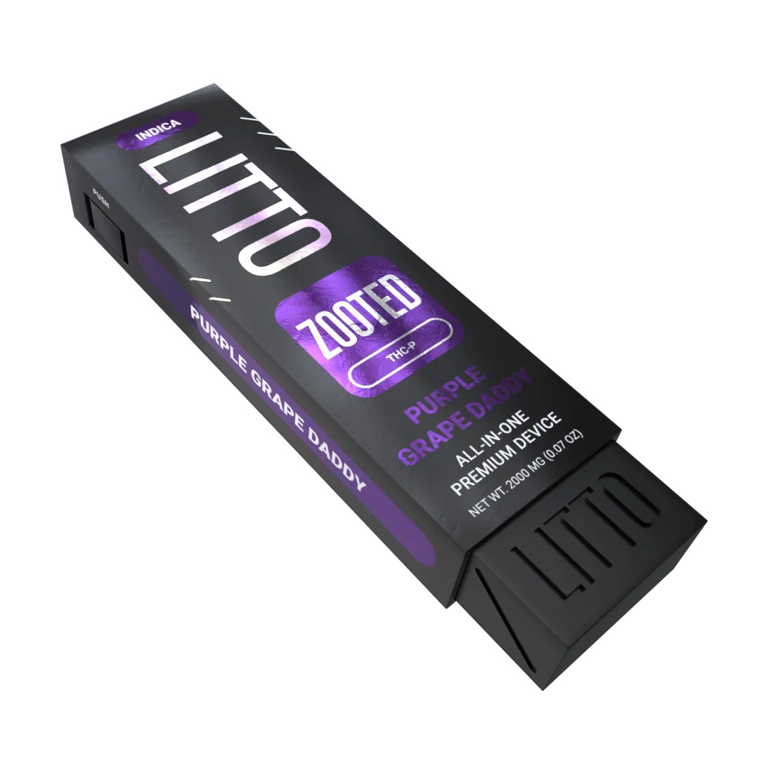 Purple Grape Daddy - LITTO ZOOTED All in One Premium 2ml - Image 2