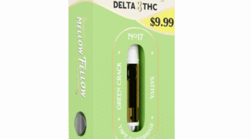 Mellow Fellow Green Crack Delta 8 THC 1G 510 Sativa Cartridge | LiftoffSmoke