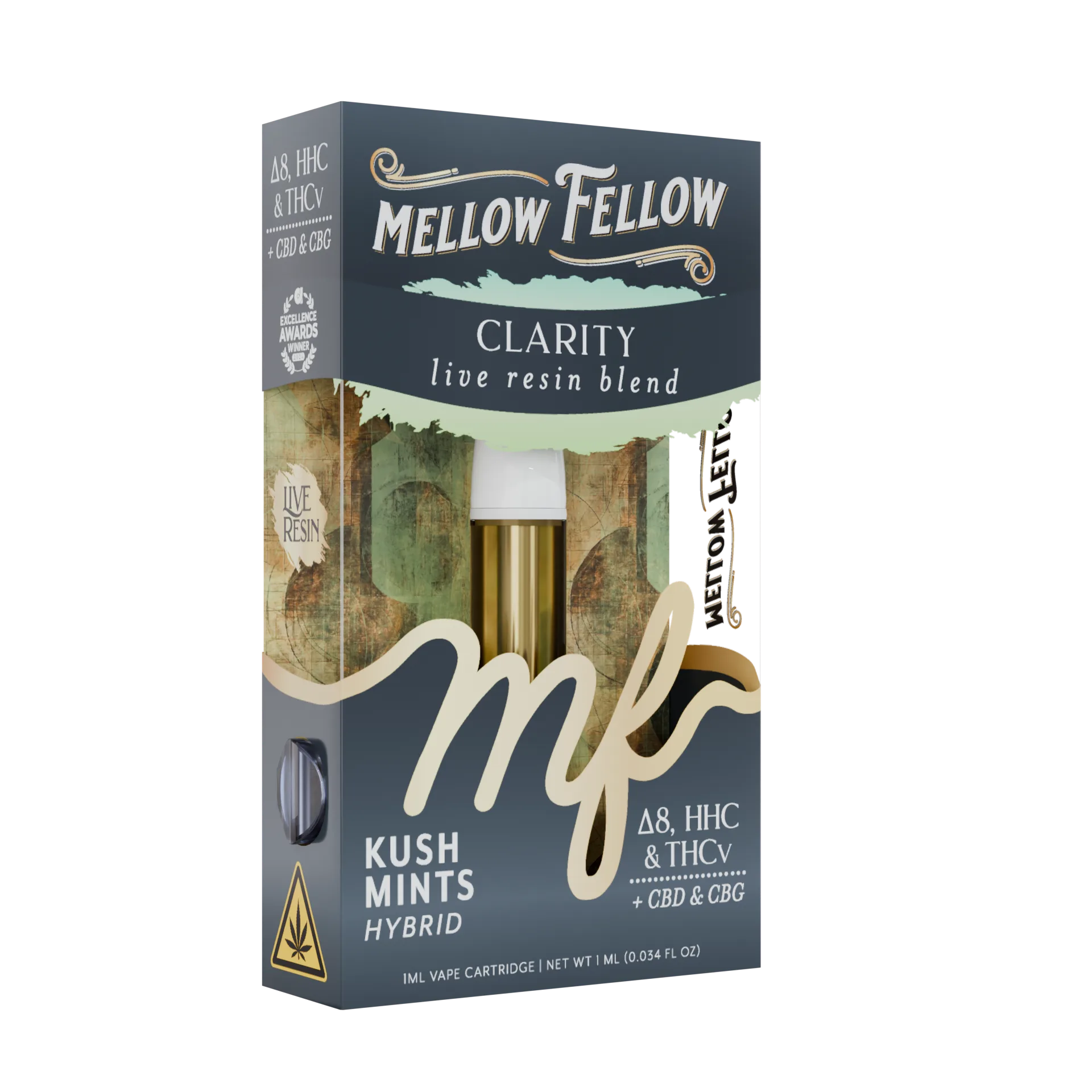 Smooth minty flavor and balanced clarity — discover Kush Mints by Mellow Fellow at LiftoffSmoke.