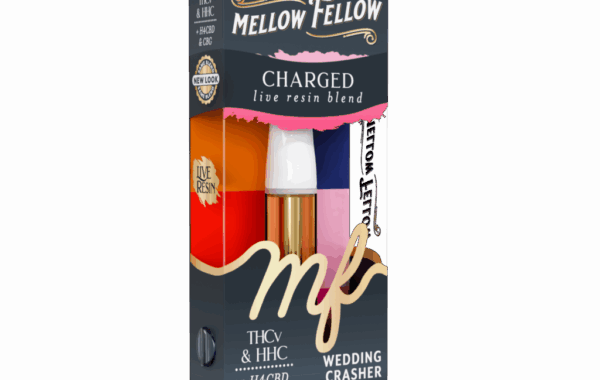 Mellow Fellow Wedding Crasher Hybrid 510 2ML Cart Live Resin Blend Charged | LiftoffSmoke Enjoy sweet, balanced energy with Mellow Fellow Wedding Crasher Hybrid 2ML Live Resin Cart from LiftoffSmoke.