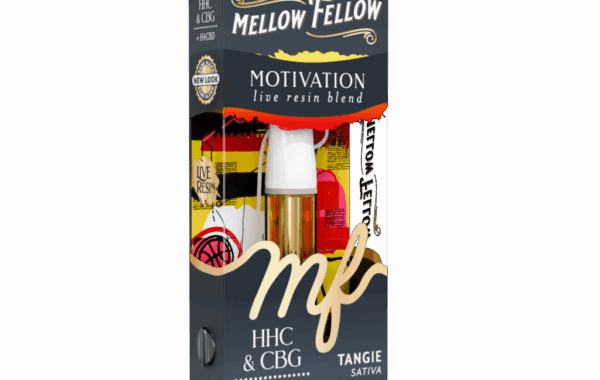 Mellow Fellow Tangie Sativa 510 2ML Cart Live Resin Blend Motivation | LiftoffSmoke Boost your energy and focus with Mellow Fellow Tangie Sativa 2ML Live Resin Cart from LiftoffSmoke.
