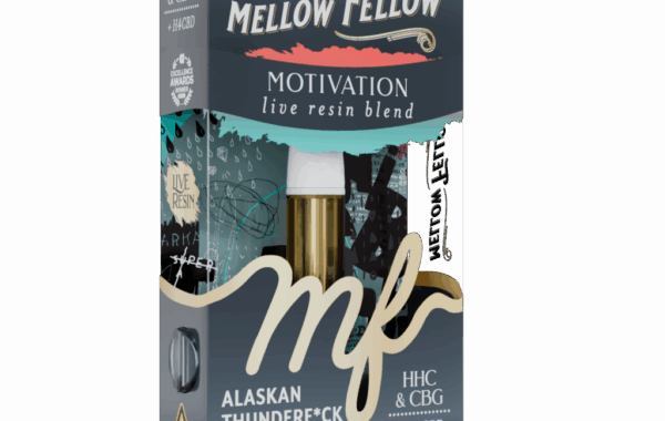 Mellow Fellow Alaskan Thunder Fuck Sativa 1G Cart Charged | LiftoffSmoke Boost energy and focus with Mellow Fellow Alaskan Thunder Fuck Sativa 1G Cart Charged from LiftoffSmoke.