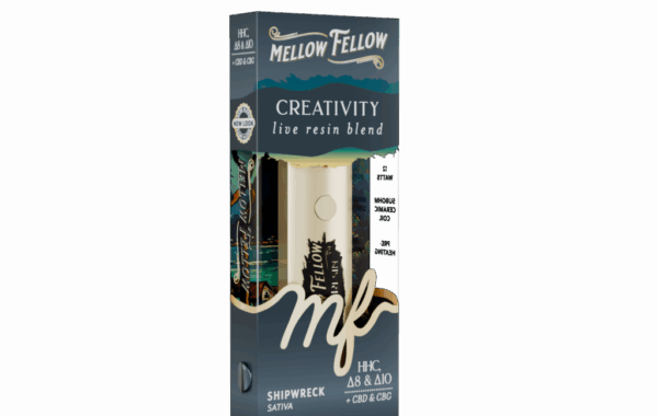 Get inspired with the Rio de Janeiro Creativity Sativa 1G Disposable by Mellow Fellow, available at LiftoffSmoke.
