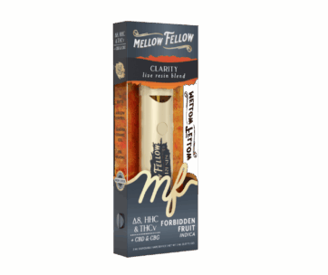 Indulge in tropical calm with Mellow Fellow’s Forbidden Fruit Clarity Live Resin Blend — pure Indica bliss from LiftoffSmoke.