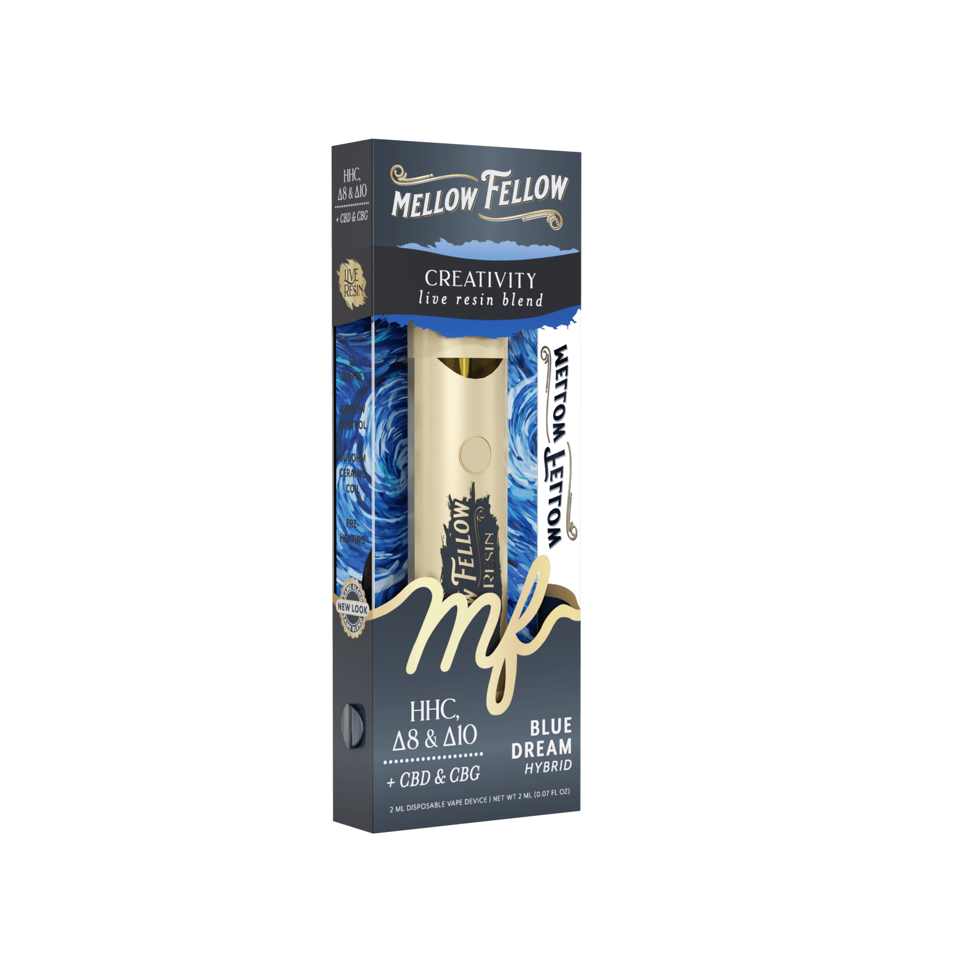 Boost your creativity with Blue Dream Hybrid Live Resin — smooth flavor and inspired effects from LiftoffSmoke.