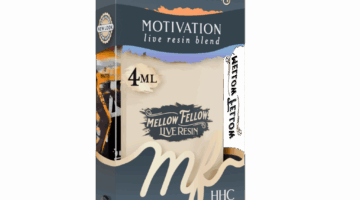 Mellow Fellow Live Resin Blend Motivation 4ML Sativa Disposable | LiftoffSmoke