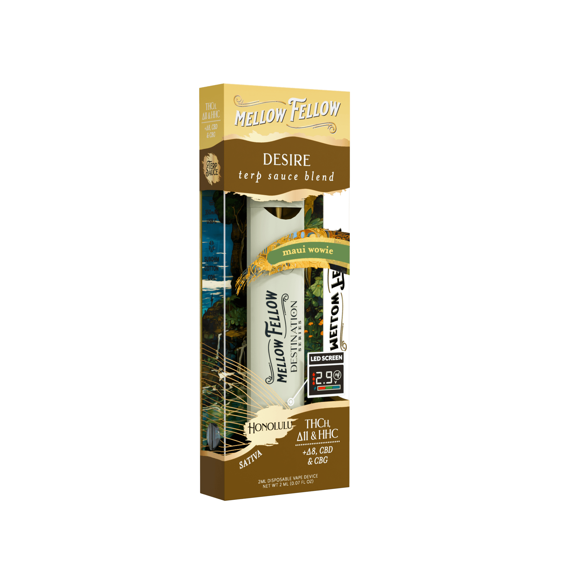 Tropical vibes and smooth energy with Maui Wowie TERP Sauce Blend — only at LiftoffSmoke.