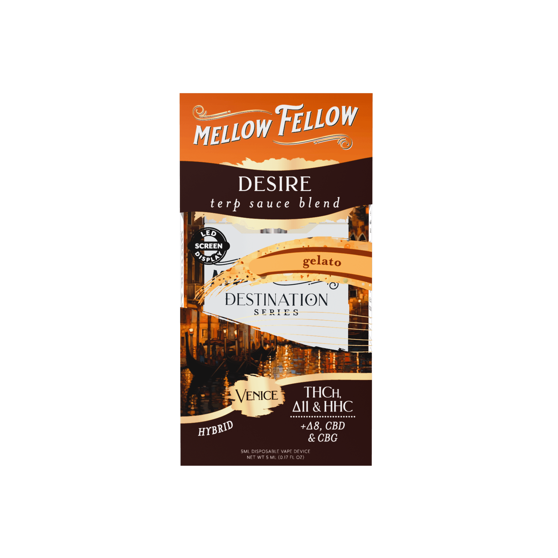 Gelato - Mellow Fellow Terp Sauce Blend - Desire - 5ML - Hybrid - Image 2