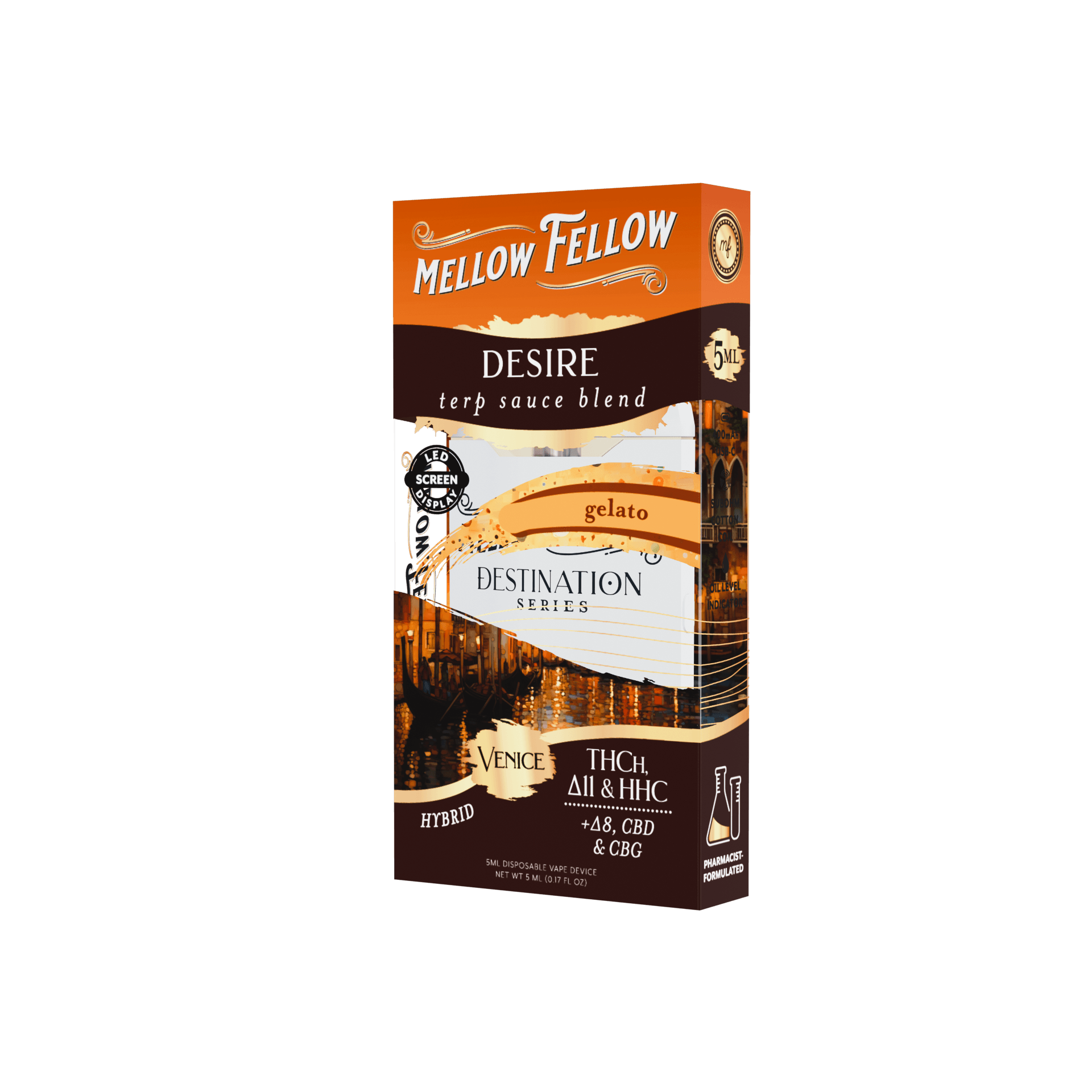 Gelato - Mellow Fellow Terp Sauce Blend - Desire - 5ML - Hybrid - Image 3