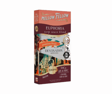 Elevate your mood with Passion Fruit Mellow Fellow Terp Sauce Blend Euphoria 5ML Sativa from LiftoffSmoke.