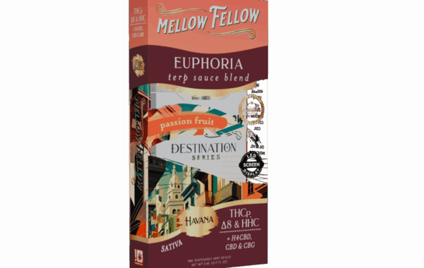 Passion Fruit Mellow Fellow Terp Sauce Blend Euphoria 5ML Sativa | LiftoffSmoke Elevate your mood with Passion Fruit Mellow Fellow Terp Sauce Blend Euphoria 5ML Sativa from LiftoffSmoke.
