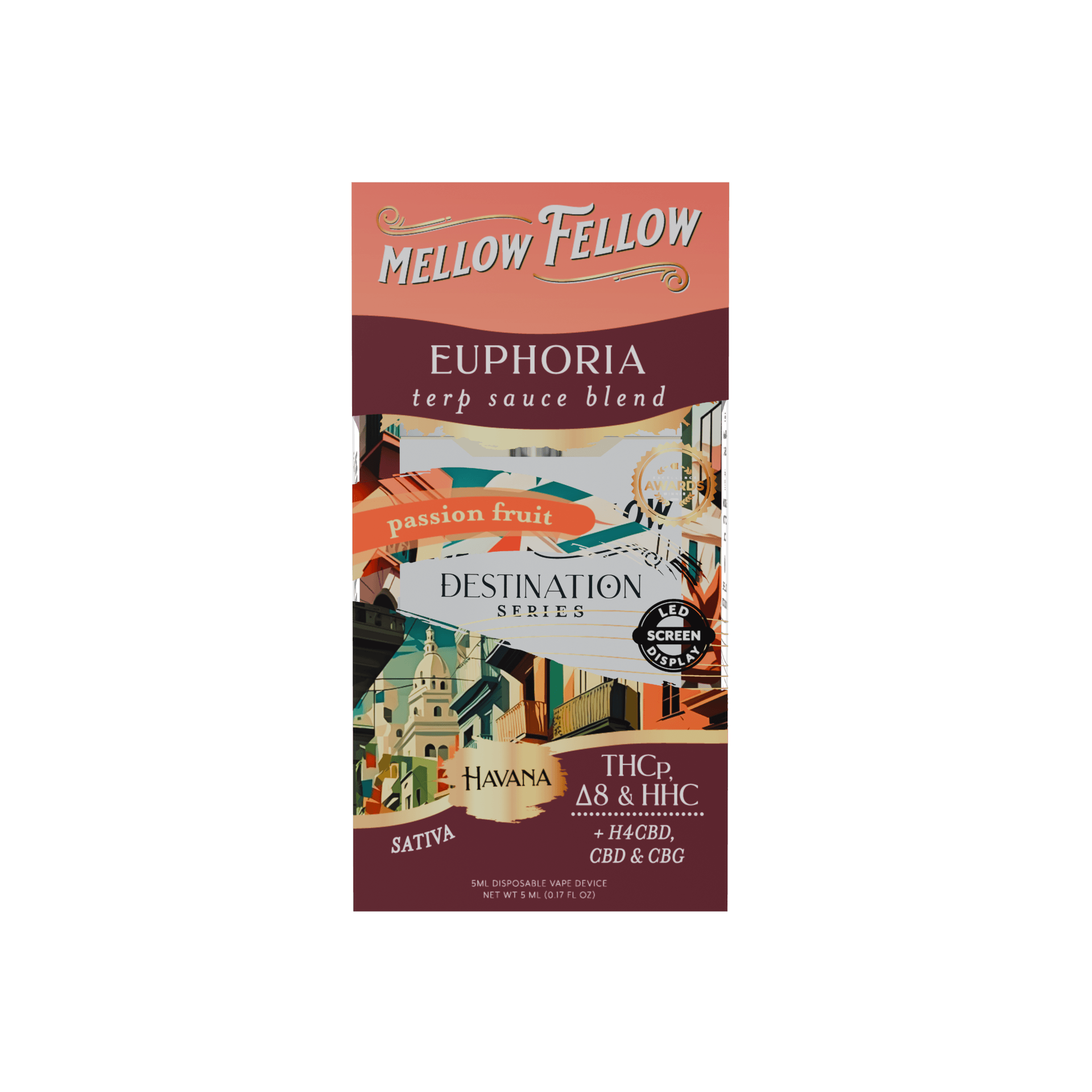 Passion Fruit - Mellow Fellow Terp Sauce Blend - Euphoria - 5ML - Sativa - Image 2